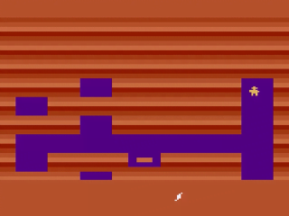Tutankham title screen for Atari 2600